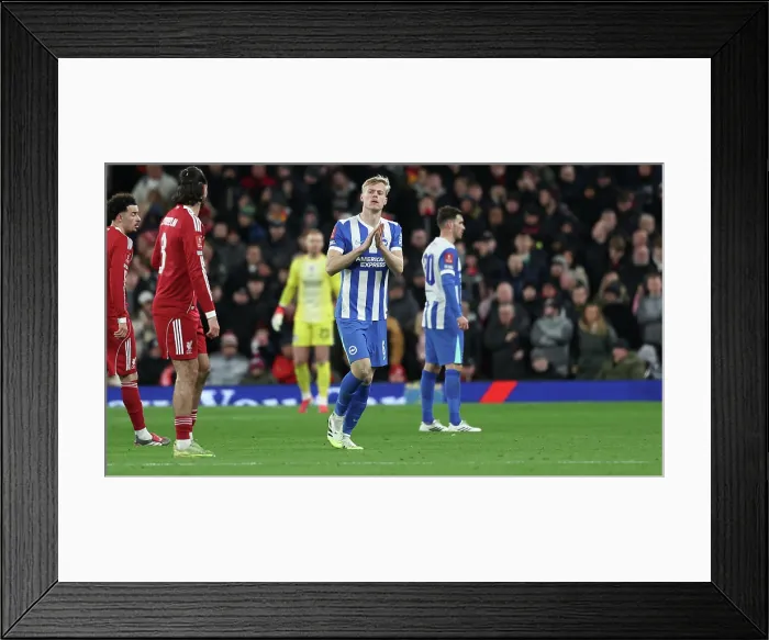 Framed Print : Liverpool v Brighton and Hove Albion FA Cup 14FEB26 Framed Print : Liverpool v Brighton and Hove Albion FA Cup 14FEB26