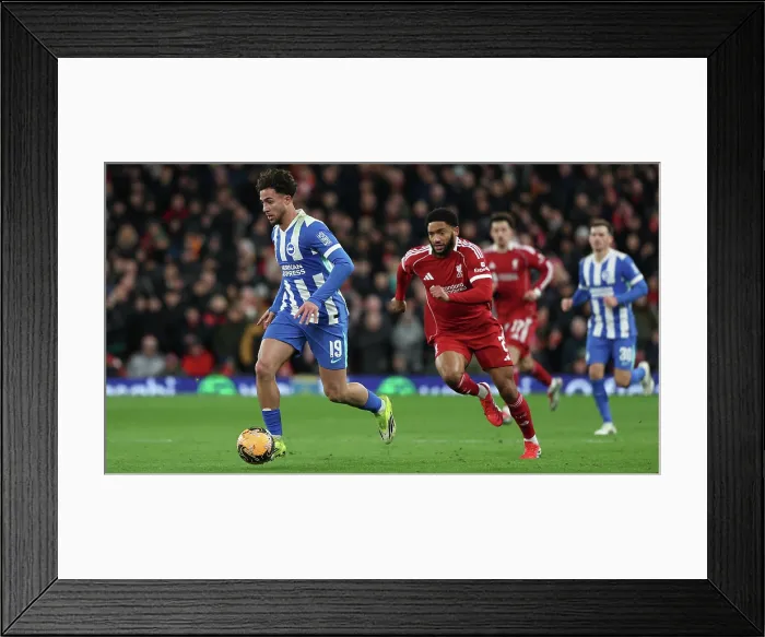 Framed Print : Liverpool v Brighton and Hove Albion FA Cup 14FEB26 Framed Print : Liverpool v Brighton and Hove Albion FA Cup 14FEB26