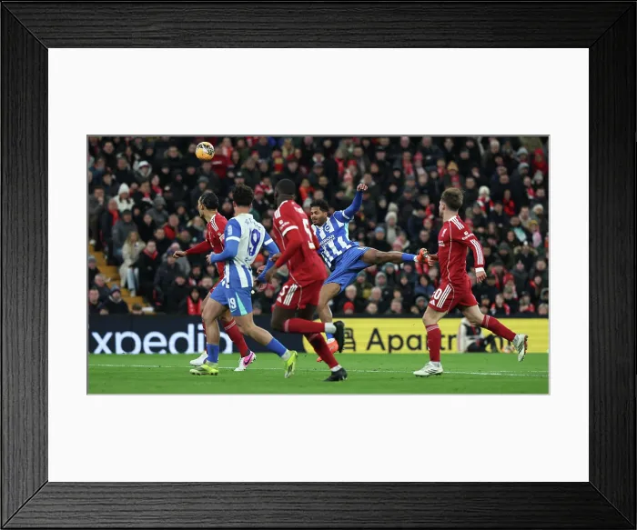 Framed Print : Liverpool v Brighton and Hove Albion FA Cup 14FEB26 Framed Print : Liverpool v Brighton and Hove Albion FA Cup 14FEB26