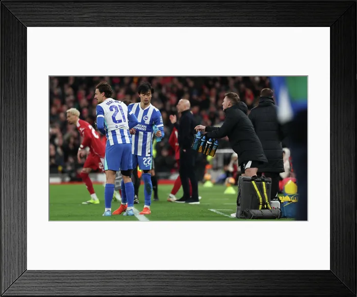 Framed Print : Liverpool v Brighton and Hove Albion FA Cup 14FEB26 Framed Print : Liverpool v Brighton and Hove Albion FA Cup 14FEB26