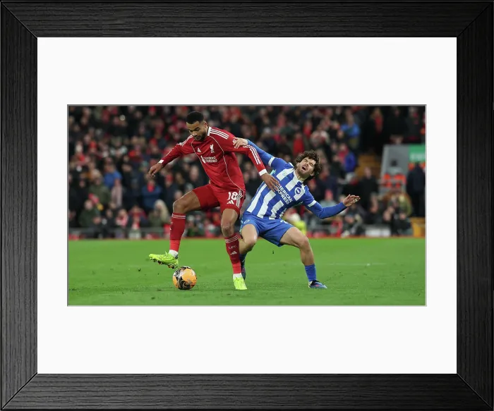 Framed Print : Liverpool v Brighton and Hove Albion FA Cup 14FEB26 Framed Print : Liverpool v Brighton and Hove Albion FA Cup 14FEB26