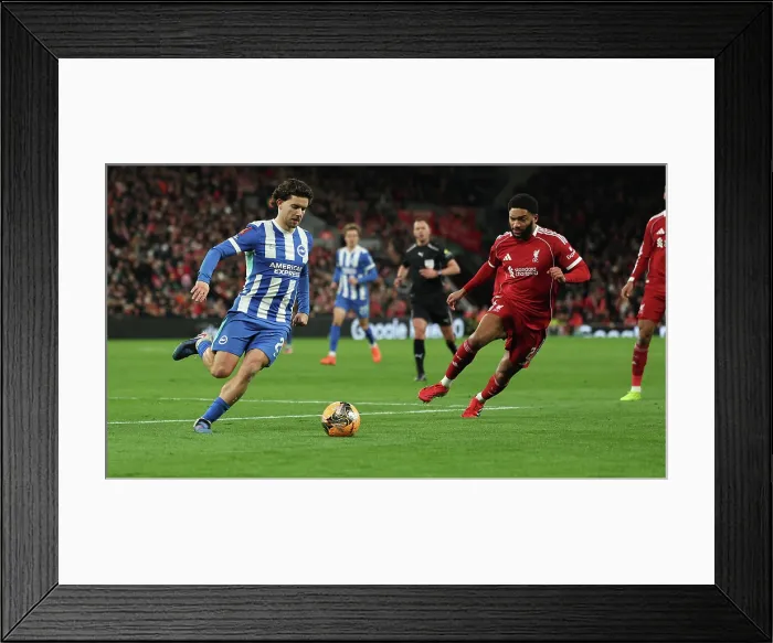 Framed Print : Liverpool v Brighton and Hove Albion FA Cup 14FEB26 Framed Print : Liverpool v Brighton and Hove Albion FA Cup 14FEB26