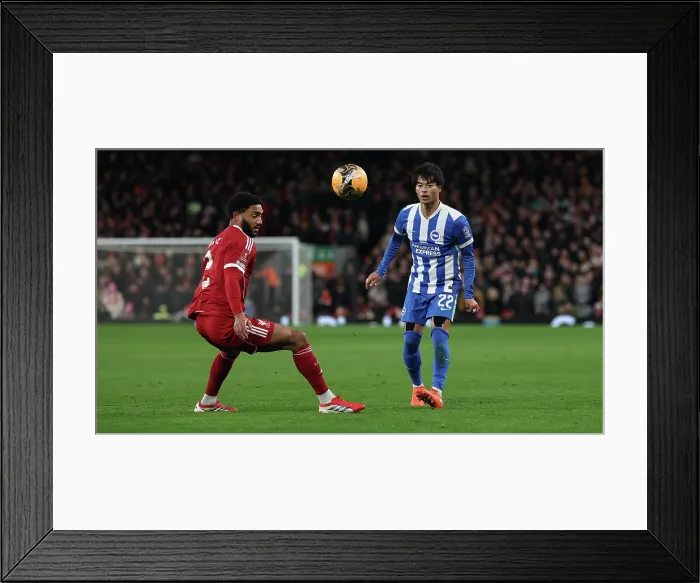 Framed Print : Liverpool v Brighton and Hove Albion FA Cup 14FEB26 Framed Print : Liverpool v Brighton and Hove Albion FA Cup 14FEB26