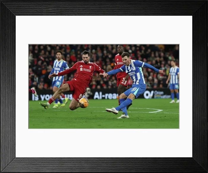 Framed Print : Liverpool v Brighton and Hove Albion FA Cup 14FEB26 Framed Print : Liverpool v Brighton and Hove Albion FA Cup 14FEB26