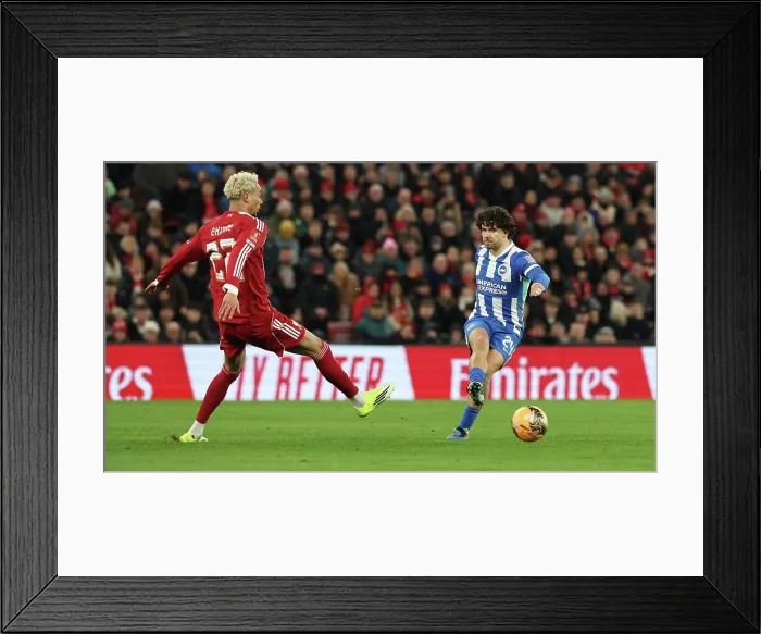 Framed Print : Liverpool v Brighton and Hove Albion FA Cup 14FEB26 Framed Print : Liverpool v Brighton and Hove Albion FA Cup 14FEB26