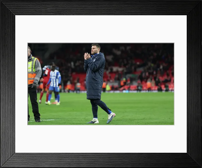 Framed Print : Liverpool v Brighton and Hove Albion FA Cup 14FEB26