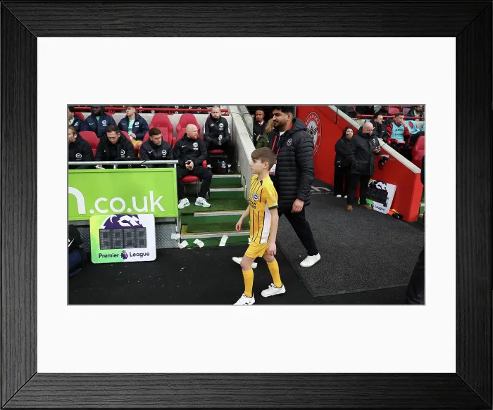 Framed Print : Brentford v Brighton and Hove Albion Premier League 21FEB26 Framed Print : Brentford v Brighton and Hove Albion Premier League 21FEB26