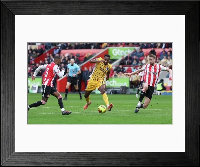 Framed Print : Brentford v Brighton and Hove Albion Premier League 21FEB26 Framed Print : Brentford v Brighton and Hove Albion Premier League 21FEB26