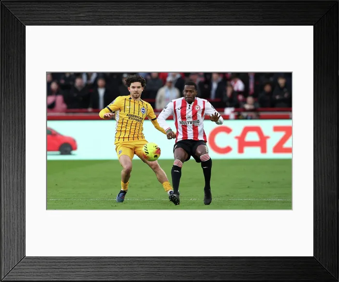 Framed Print : Brentford v Brighton and Hove Albion Premier League 21FEB26 Framed Print : Brentford v Brighton and Hove Albion Premier League 21FEB26