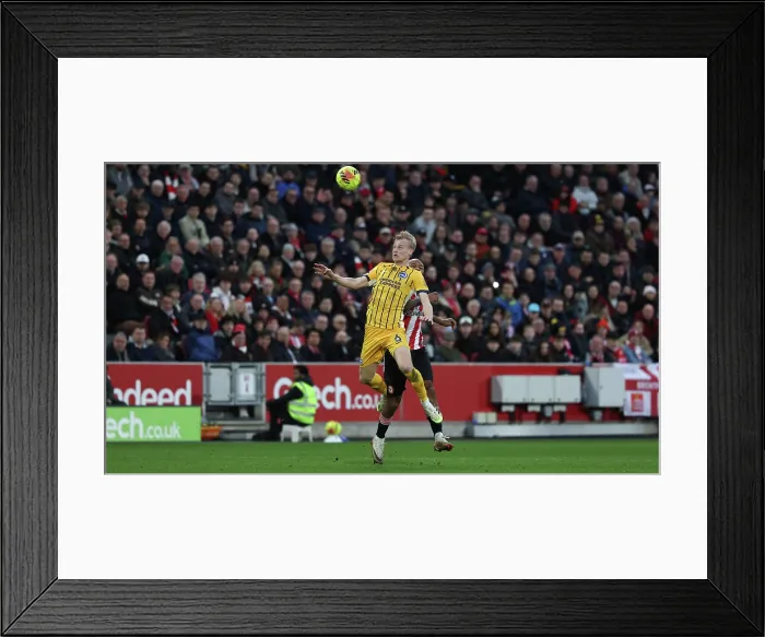 Framed Print : Brentford v Brighton and Hove Albion Premier League 21FEB26 Framed Print : Brentford v Brighton and Hove Albion Premier League 21FEB26