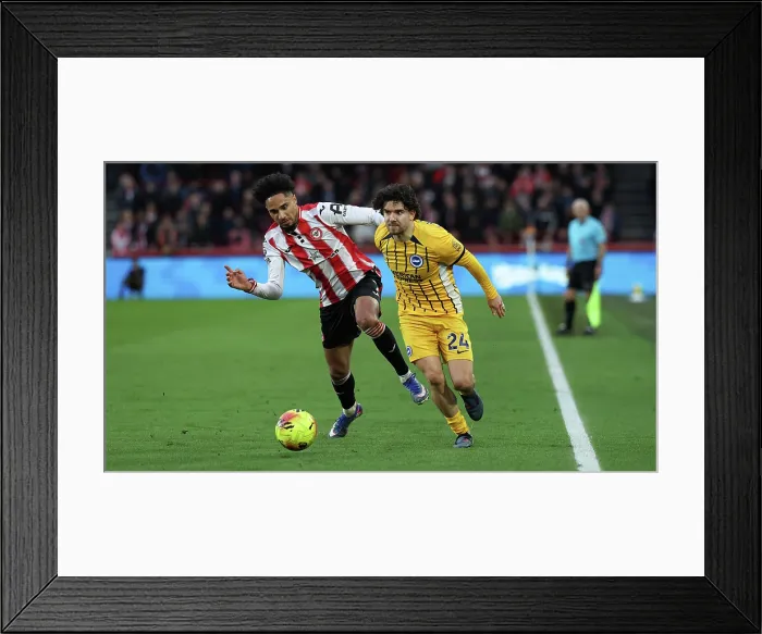 Framed Print : Brentford v Brighton and Hove Albion Premier League 21FEB26 Framed Print : Brentford v Brighton and Hove Albion Premier League 21FEB26