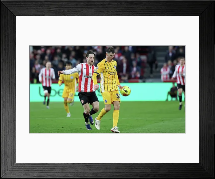 Framed Print : Brentford v Brighton and Hove Albion Premier League 21FEB26 Framed Print : Brentford v Brighton and Hove Albion Premier League 21FEB26