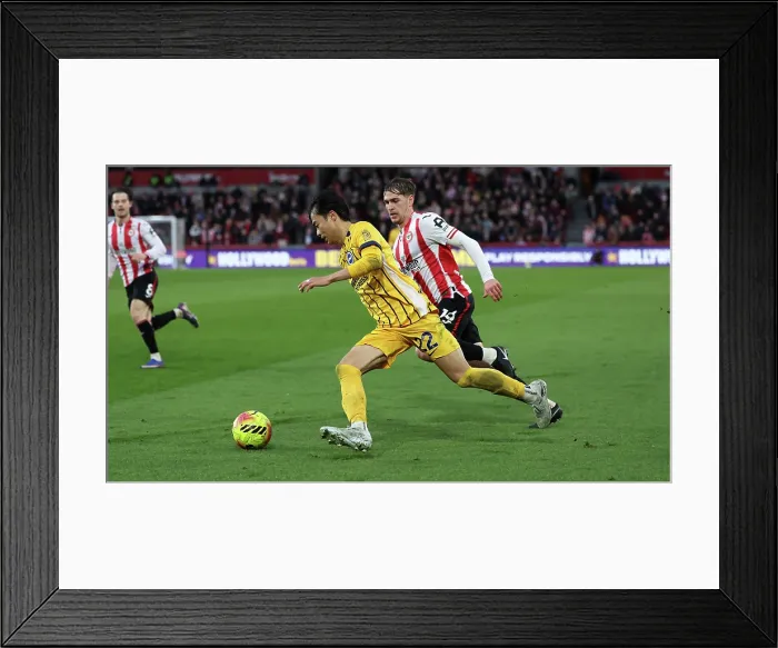Framed Print : Brentford v Brighton and Hove Albion Premier League 21FEB26 Framed Print : Brentford v Brighton and Hove Albion Premier League 21FEB26