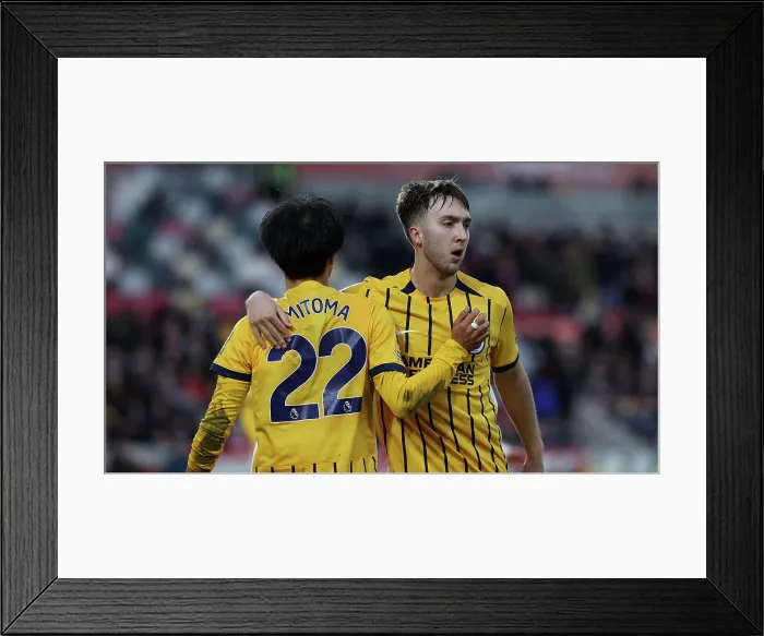 Framed Print : Brentford v Brighton and Hove Albion Premier League 21FEB26