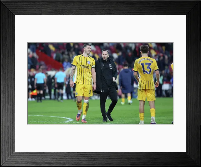 Framed Print : Brentford v Brighton and Hove Albion Premier League 21FEB26 Framed Print : Brentford v Brighton and Hove Albion Premier League 21FEB26