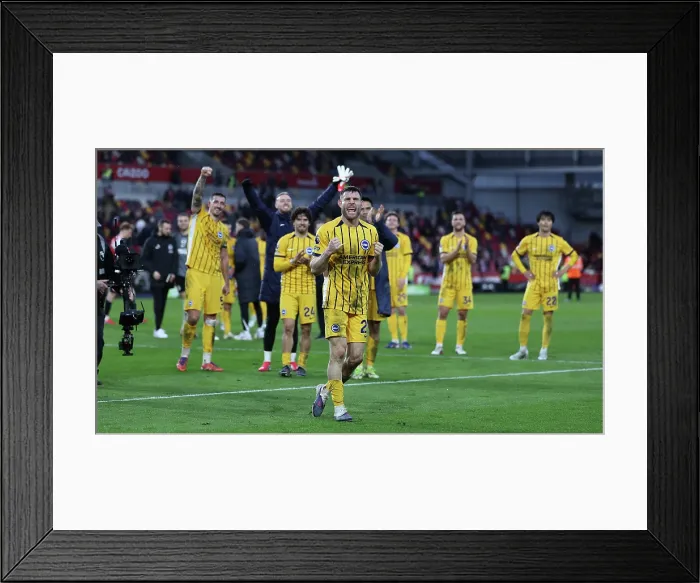 Framed Print : Brentford v Brighton and Hove Albion Premier League 21FEB26 Framed Print : Brentford v Brighton and Hove Albion Premier League 21FEB26