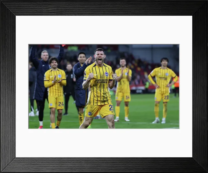 Framed Print : Brentford v Brighton and Hove Albion Premier League 21FEB26 Framed Print : Brentford v Brighton and Hove Albion Premier League 21FEB26