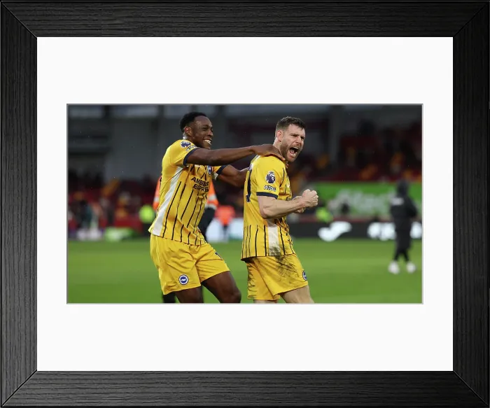 Framed Print : Brentford v Brighton and Hove Albion Premier League 21FEB26 Framed Print : Brentford v Brighton and Hove Albion Premier League 21FEB26