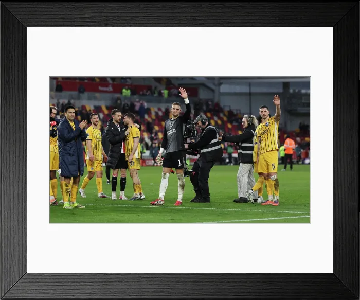 Framed Print : Brentford v Brighton and Hove Albion Premier League 21FEB26 Framed Print : Brentford v Brighton and Hove Albion Premier League 21FEB26