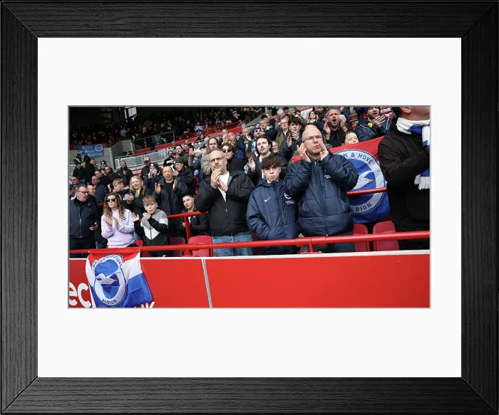 Framed Print : Brentford v Brighton & Hove Albion 21FEB26 185