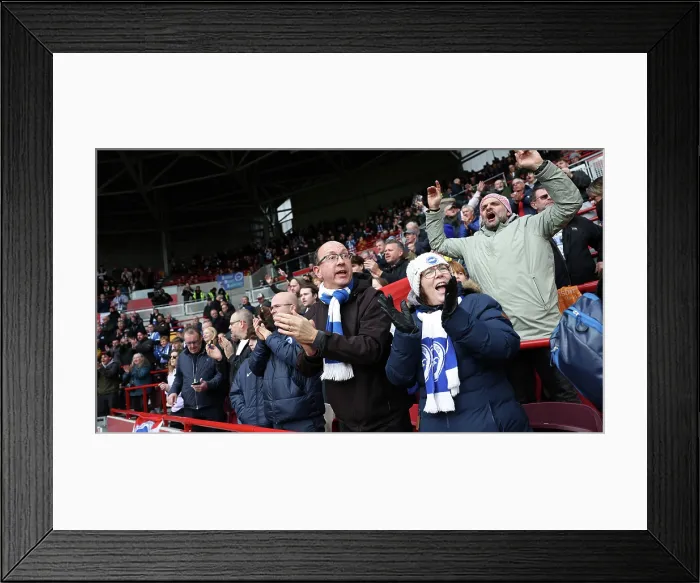 Framed Print : Brentford v Brighton & Hove Albion 21FEB26 187 Framed Print : Brentford v Brighton & Hove Albion 21FEB26 187