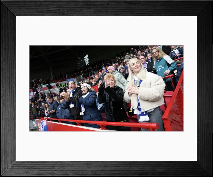 Framed Print : Brentford v Brighton & Hove Albion 21FEB26 188