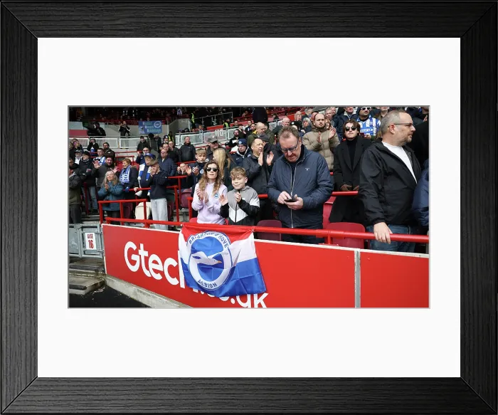 Framed Print : Brentford v Brighton & Hove Albion 21FEB26 189 Framed Print : Brentford v Brighton & Hove Albion 21FEB26 189