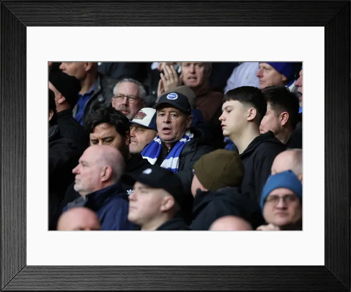Framed Print : Brentford v Brighton and Hove Albion Premier League 21FEB26