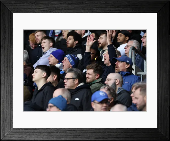 Framed Print : Brentford v Brighton and Hove Albion Premier League 21FEB26