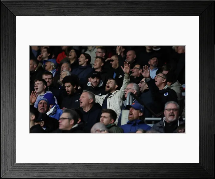 Framed Print : Brentford v Brighton and Hove Albion Premier League 21FEB26