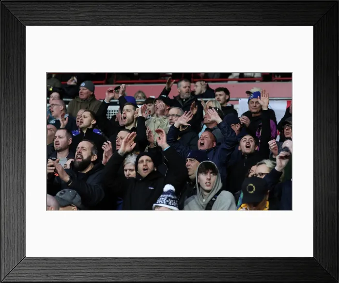 Framed Print : Brentford v Brighton and Hove Albion Premier League 21FEB26