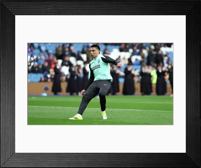 Framed Print : Brighton and Hove Albion v Nottingham Forest Premier League 01MAR26 Framed Print : Brighton and Hove Albion v Nottingham Forest Premier League 01MAR26