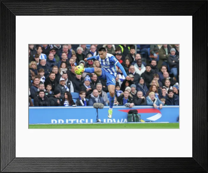 Framed Print : Brighton and Hove Albion v Nottingham Forest Premier League 01MAR26
