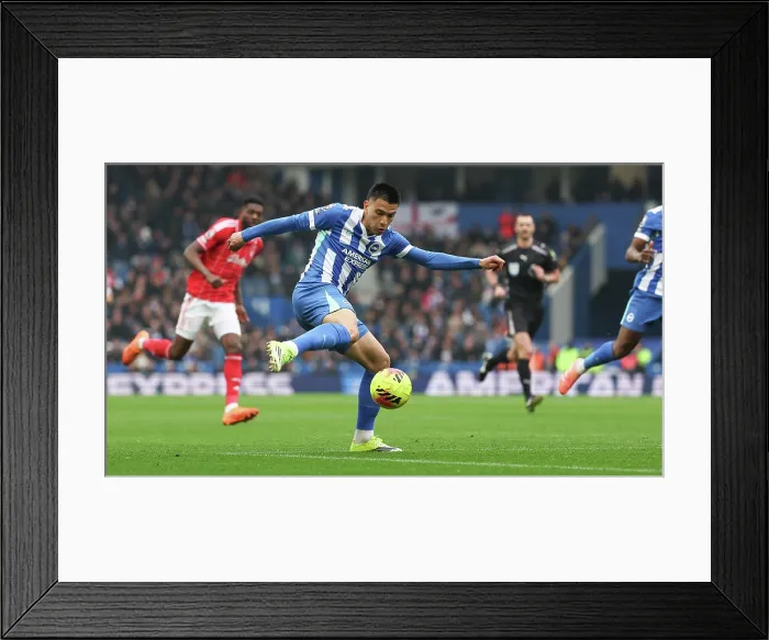 Framed Print : Brighton and Hove Albion v Nottingham Forest Premier League 01MAR26 Framed Print : Brighton and Hove Albion v Nottingham Forest Premier League 01MAR26