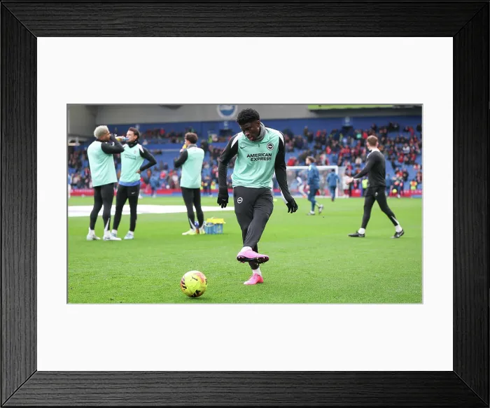 Framed Print : Brighton and Hove Albion v Nottingham Forest Premier League 01MAR26 Framed Print : Brighton and Hove Albion v Nottingham Forest Premier League 01MAR26
