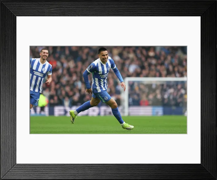 Framed Print : Brighton and Hove Albion v Nottingham Forest Premier League 01MAR26 Framed Print : Brighton and Hove Albion v Nottingham Forest Premier League 01MAR26
