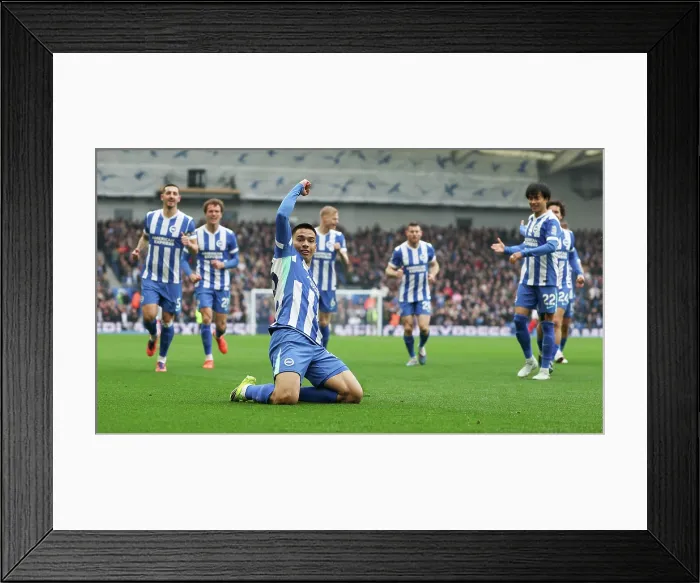 Framed Print : Brighton and Hove Albion v Nottingham Forest Premier League 01MAR26 Framed Print : Brighton and Hove Albion v Nottingham Forest Premier League 01MAR26