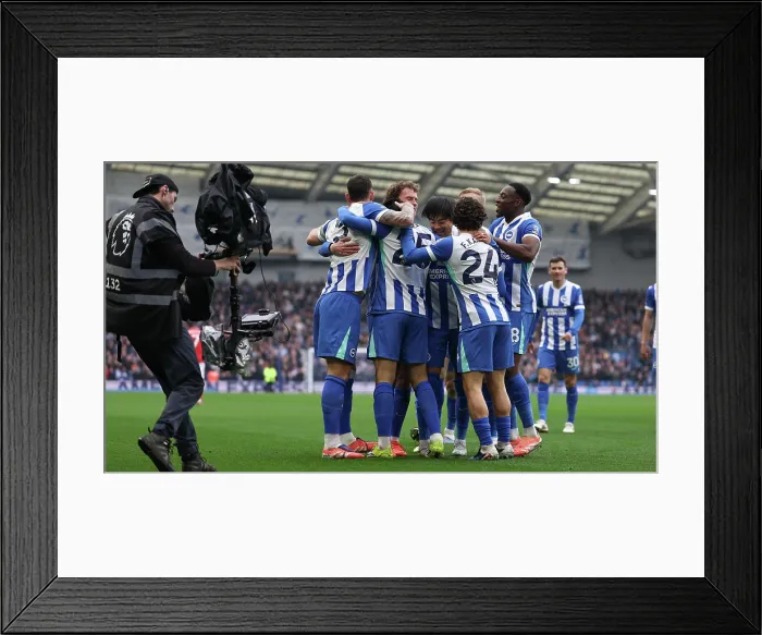Framed Print : Brighton and Hove Albion v Nottingham Forest Premier League 01MAR26 Framed Print : Brighton and Hove Albion v Nottingham Forest Premier League 01MAR26