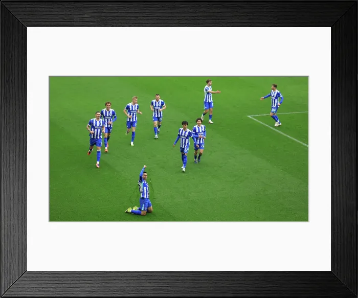 Framed Print : Brighton and Hove Albion v Nottingham Forest Premier League 01MAR26 Framed Print : Brighton and Hove Albion v Nottingham Forest Premier League 01MAR26