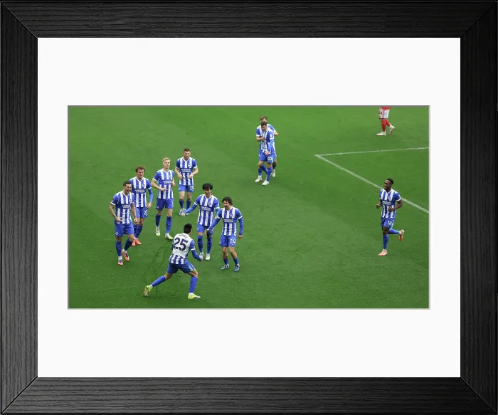 Framed Print : Brighton and Hove Albion v Nottingham Forest Premier League 01MAR26 Framed Print : Brighton and Hove Albion v Nottingham Forest Premier League 01MAR26