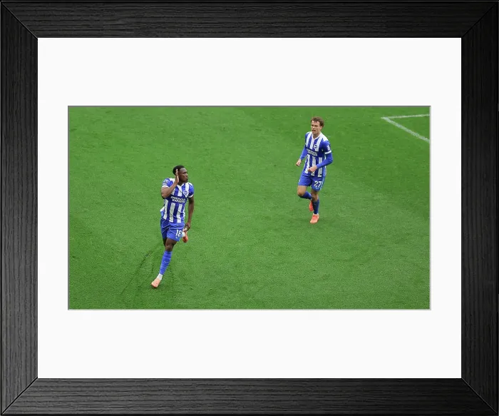 Framed Print : Brighton and Hove Albion v Nottingham Forest Premier League 01MAR26 Framed Print : Brighton and Hove Albion v Nottingham Forest Premier League 01MAR26