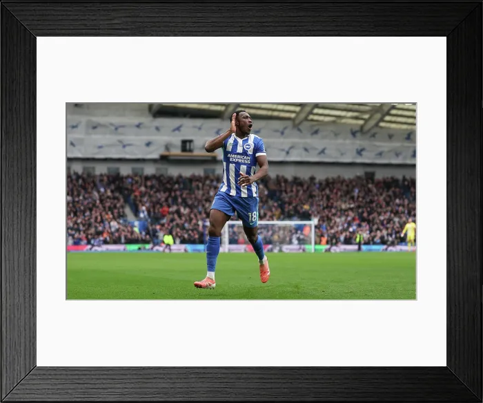 Framed Print : Brighton and Hove Albion v Nottingham Forest Premier League 01MAR26 Framed Print : Brighton and Hove Albion v Nottingham Forest Premier League 01MAR26