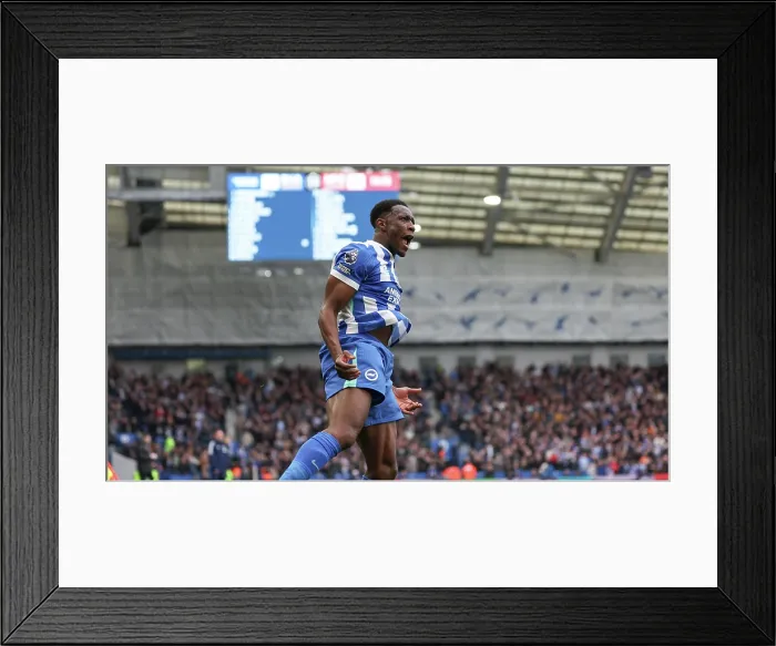 Framed Print : Brighton and Hove Albion v Nottingham Forest Premier League 01MAR26 Framed Print : Brighton and Hove Albion v Nottingham Forest Premier League 01MAR26