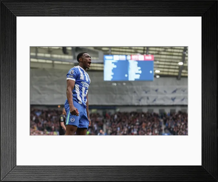 Framed Print : Brighton and Hove Albion v Nottingham Forest Premier League 01MAR26 Framed Print : Brighton and Hove Albion v Nottingham Forest Premier League 01MAR26
