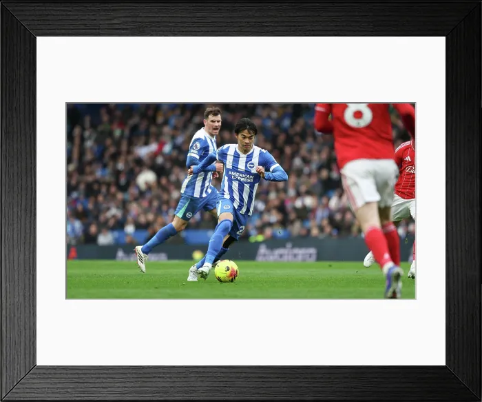 Framed Print : Brighton and Hove Albion v Nottingham Forest Premier League 01MAR26 Framed Print : Brighton and Hove Albion v Nottingham Forest Premier League 01MAR26