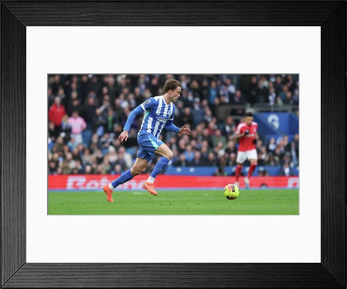 Framed Print : Brighton and Hove Albion v Nottingham Forest Premier League 01MAR26 Framed Print : Brighton and Hove Albion v Nottingham Forest Premier League 01MAR26