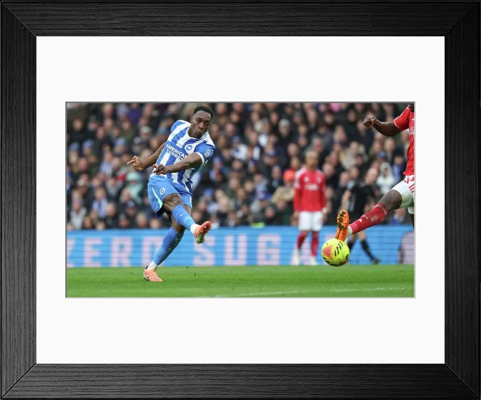 Framed Print : Brighton and Hove Albion v Nottingham Forest Premier League 01MAR26 Framed Print : Brighton and Hove Albion v Nottingham Forest Premier League 01MAR26