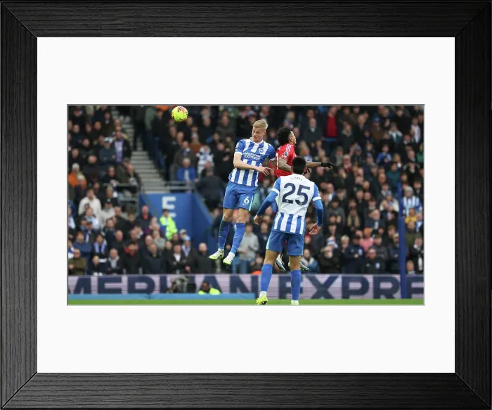 Framed Print : Brighton and Hove Albion v Nottingham Forest Premier League 01MAR26 Framed Print : Brighton and Hove Albion v Nottingham Forest Premier League 01MAR26
