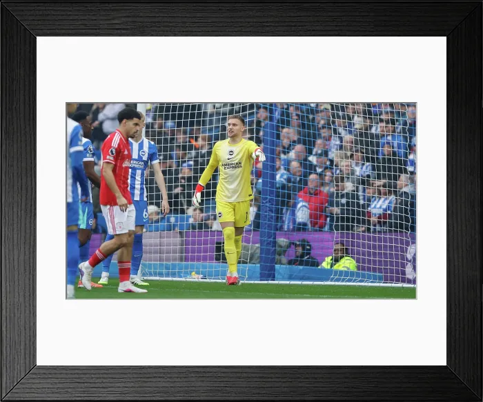 Framed Print : Brighton and Hove Albion v Nottingham Forest Premier League 01MAR26 Framed Print : Brighton and Hove Albion v Nottingham Forest Premier League 01MAR26