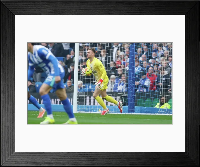 Framed Print : Brighton and Hove Albion v Nottingham Forest Premier League 01MAR26 Framed Print : Brighton and Hove Albion v Nottingham Forest Premier League 01MAR26